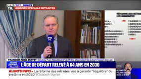 Les Républicains vont-ils voter la réforme des retraites? Pour François-Noël Buffet, "les choses se présentent plutôt bien"