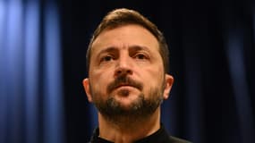 Volodymyr Zelensky, le président ukrainien, le 25 septembre 2024 à l'Assemblée générale de l'ONU.