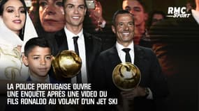 Le fils de Ronaldo seul au volant d'un jet ski : la police portugaise ouvre une enquête