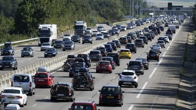 L'autoroute A7.