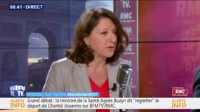 Agnès Buzyn, Ministre de la Santé et des solidarités: "Je préfère que l'on parle de la loi de bioéthique, qui concerne beaucoup plus de Français que la PMA."