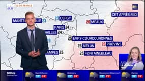 Météo Paris-Île-de-France: quelques averses attendues ce lundi, jusqu'à 24°C à Paris