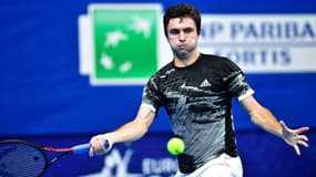 Gilles Simon au tournoi d'Anvers, le 15 octobre 2019
