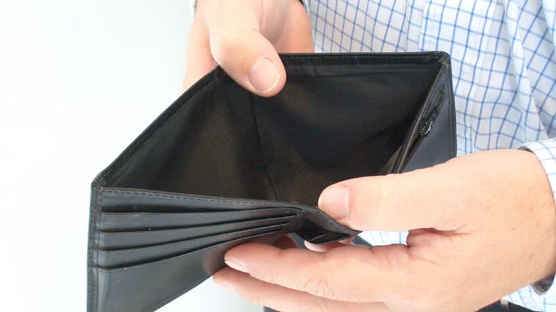 Pour la première fois depuis des années, le pouvoir d'achat des Français a baissé de 0,2% en 2010.