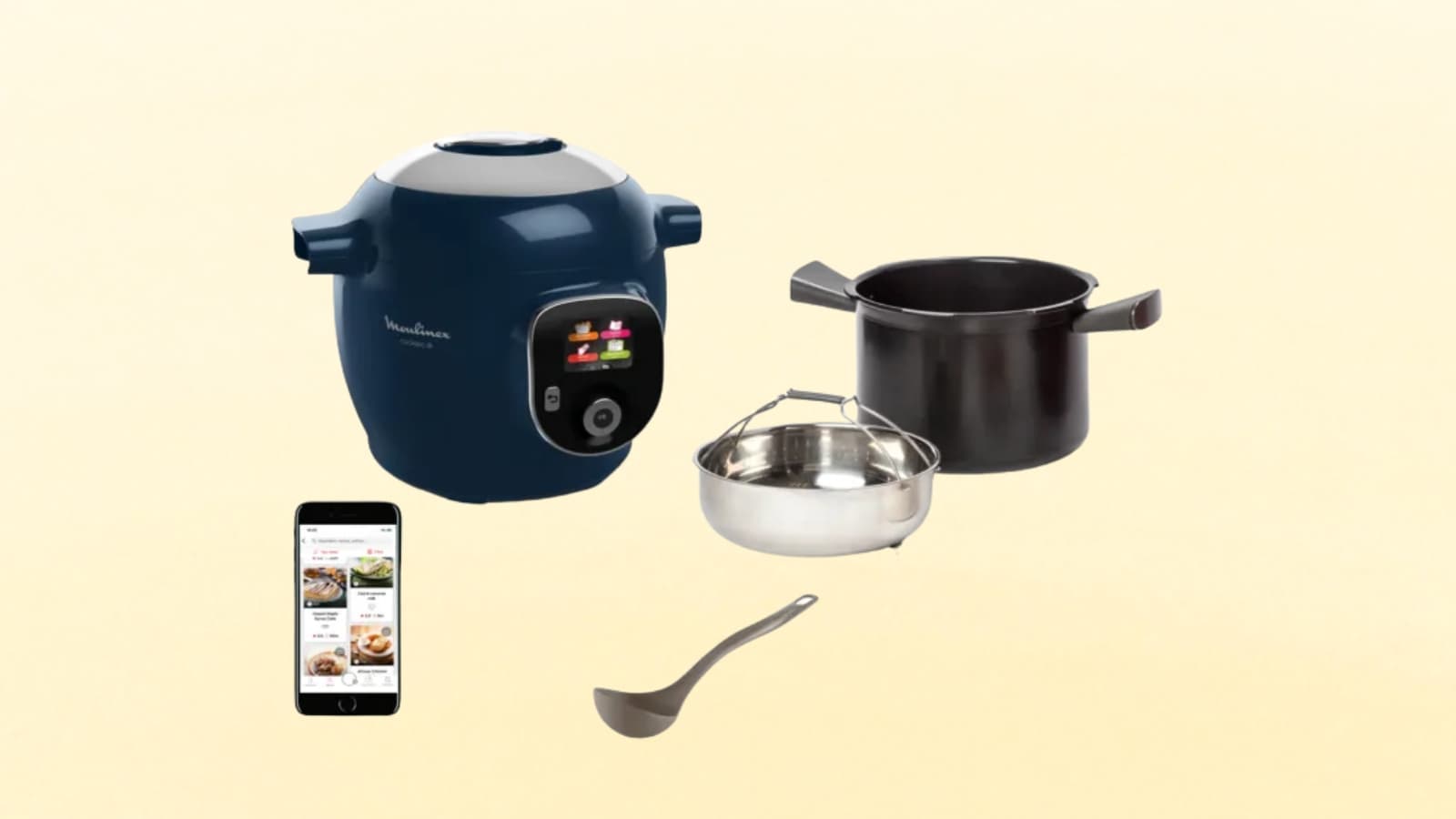 LA CONCURRENCE S'INQUIÈTE QUAND CDISCOUNT FAIT UNE OFFRE PAREILLE SUR CE MULTICUISEUR COOKEO MOULINEX