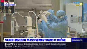 Rhône: l'entreprise pharmaceutique Sanofi va investir près d'un milliard d'euros