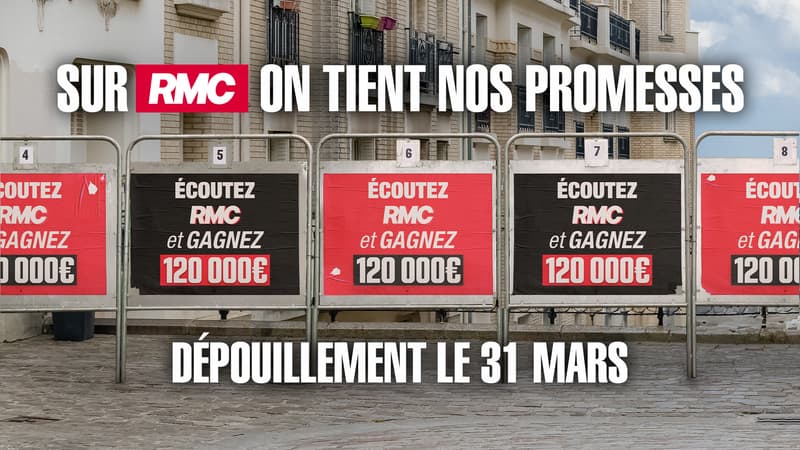 Encore 120.000 euros à gagner en mars sur RMC!