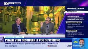 L'Italie veut destituer le PDG de STMicroelectronics - 25/02