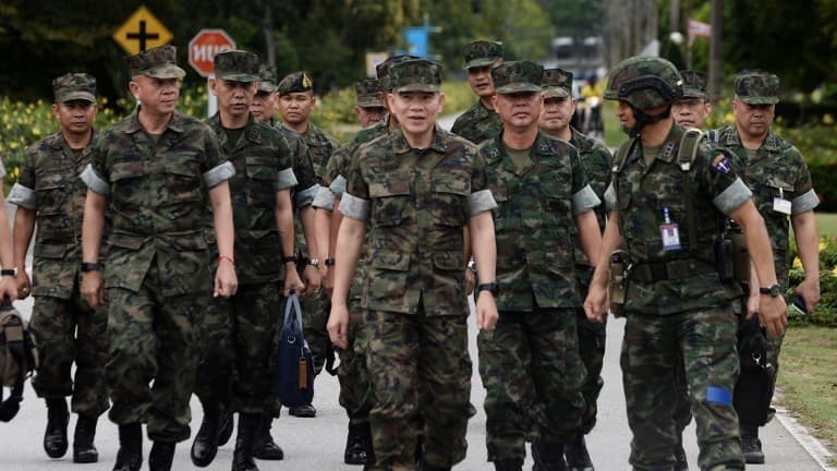 Le sergent-major de l'armée thaïlandaise été atteint du VIH. Image d'illustration.