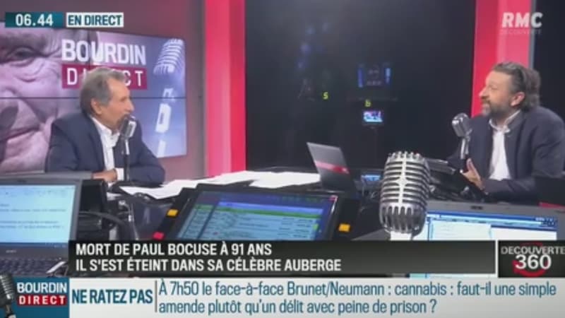 Mort de Paul Bocuse: l'anecdote émouvante du chef Bruno Doucet sur RMC
