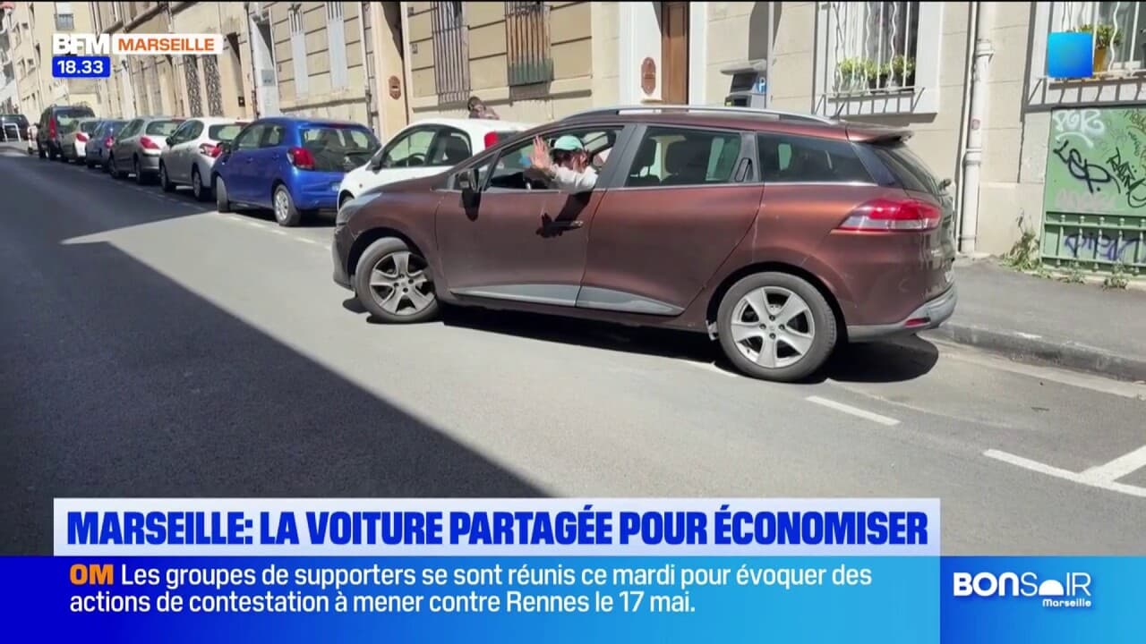 Marseille : la voiture partagée pour économiser