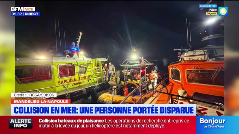 Une collision entre deux bateaux de plaisance fait 10 blessés, une personne toujours portée disparue