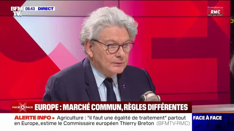 Agriculture: selon Thierry Breton, 