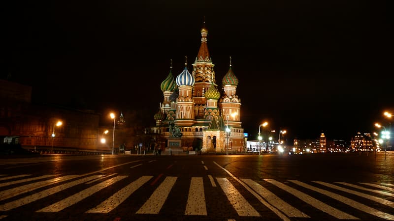 Basilique de Basile le Bienheureux - un des monuments phares de la place rouge - Moscou - Russie