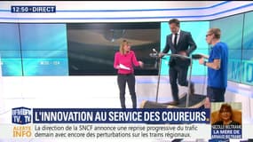 Des innovations au service des coureurs