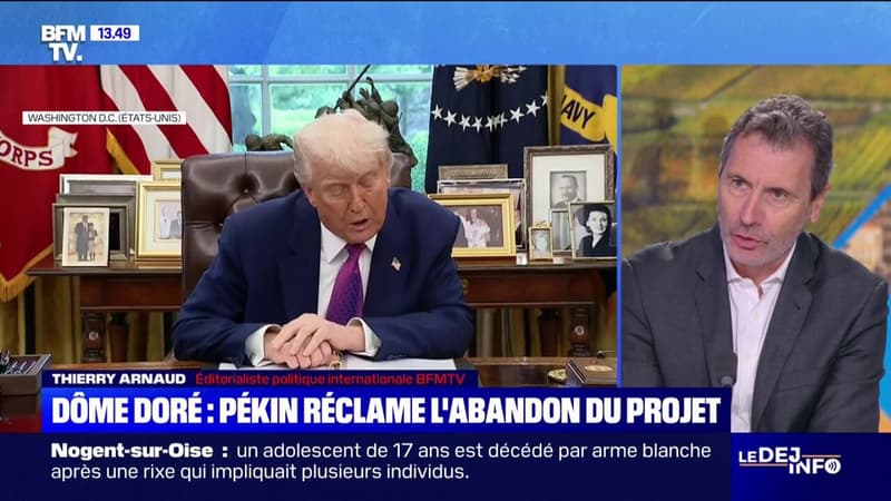 Dôme doré aux États-Unis: la Chine se dit 