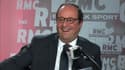 La blague de François Hollande sur la salle de sport de l'Elysée sur RMC