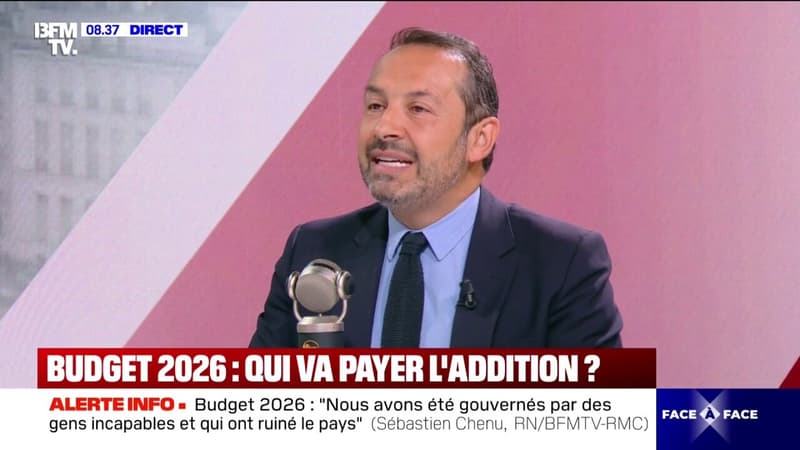 Budget: pour Sébastien Chenu (RN), 