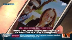 "Il n'y a plus de vie, la vie s'est arrêtée": le témoignage du père de Tiffenn, morte électrocutée dans son bain: