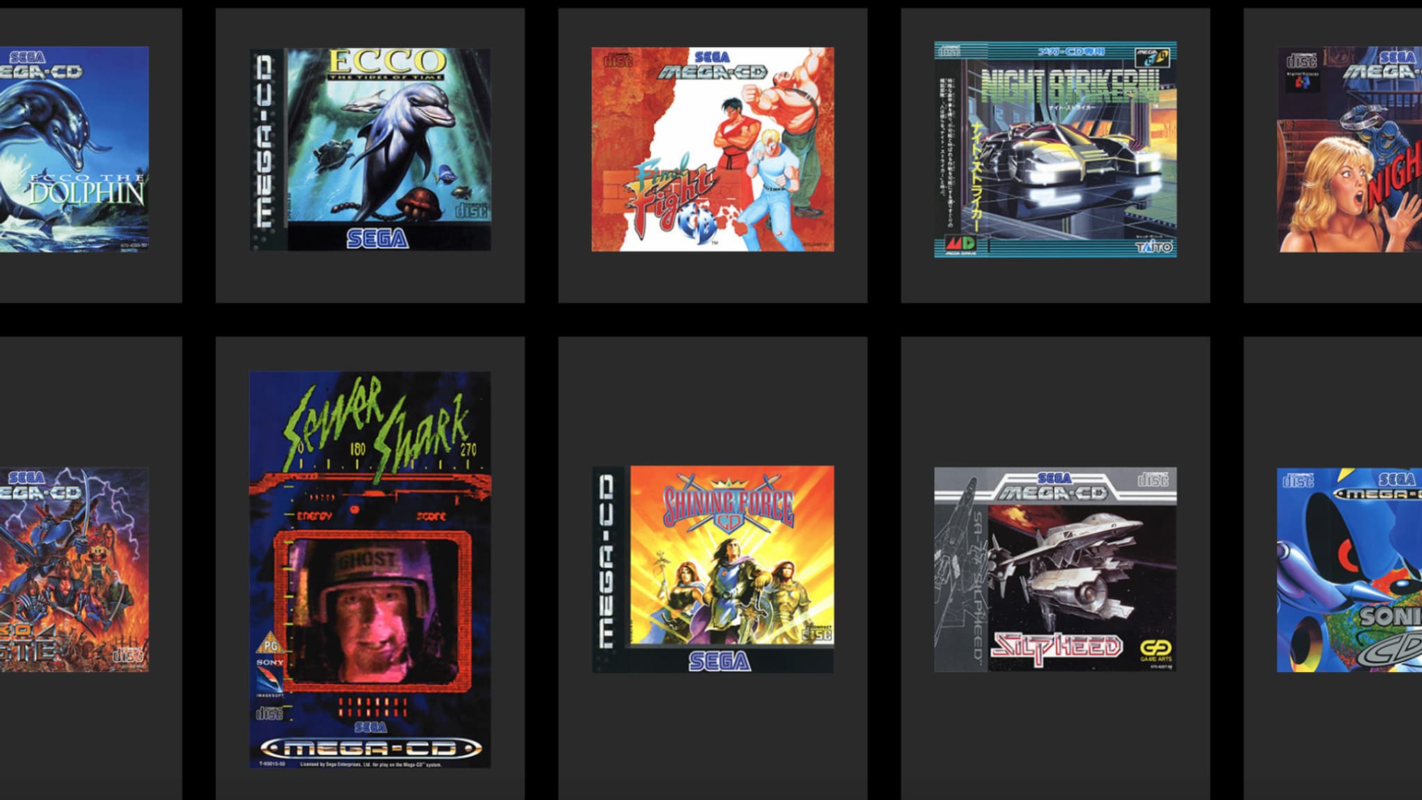 Le catalogue des jeux embarqués sur la Mega Drive Mini 2 compte 53 titres originelles et 7 jeux inédits ou portages.