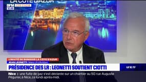 Présidence de LR: Jean Leonetti apporte son soutien à Éric Ciotti malgré leurs divergences