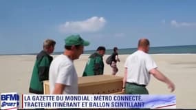 La Gazette du Mondial : Matchs dans le métro, ballon scintillant et périple en tracteur