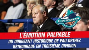 Basket / Pau-Orthez : L'émotion palpable de Seillant, dirigeant historique du club, après la relégation en Nationale 1 