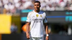Kylian Mbappé avec le Real Madrid le 9 juillet 2025