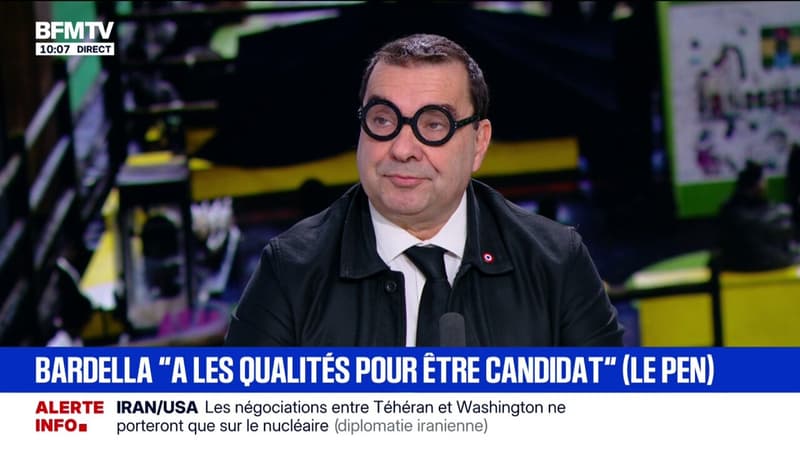 Présidentielle: "On voit bien que madame Le Pen prépare Jordan Bardella", observe Richard Ramos, député Modem