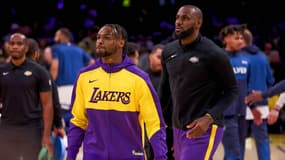 Bronny James et son papa LeBron James