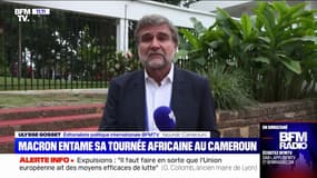 Emmanuel Macron entame sa tournée africaine au Cameroun