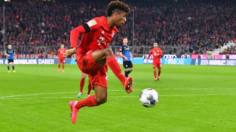 Bayern Munich: Coman touché au genou et sorti à la mi-temps avant le PSG