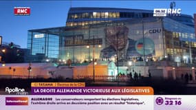 Législatives allemandes: la droite en tête, talonnée par l'AfD 