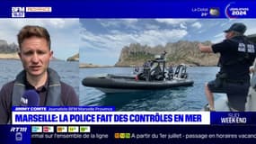Marseille: la police procède à des contrôles de vitesse en mer 
