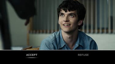 Capture d'écran de "Bandersnatch", l'épisode interactif de "Black Mirror".