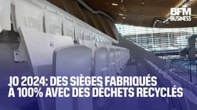 JO 2024 : des sièges fabriqués à 100% avec des déchets recyclés 