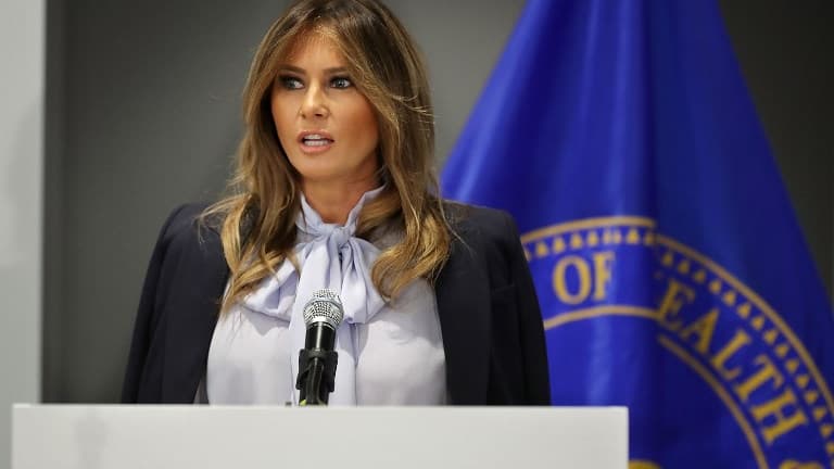 Melania Trump le 20 juillet 2018 à Rockville dans le Maryland. (Photo d'illustration)