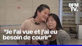  "Je l'ai vue et j'ai eu besoin de courir" 