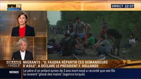 Crise des migrants (2/3): "La situation est dramatique", Juliette Méadel