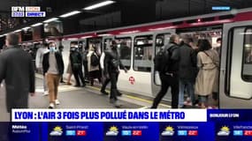 Lyon: l'air du métro trois fois plus pollué qu'à l'extérieur