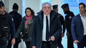 François Bayrou le 5 janvier 2024 au tribunal judiciaire de Paris 