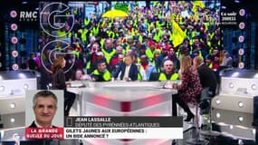 #GiletsJaunes - "Il faut voter immédiatement le principe du vote blanc. On se rendrait compte que le premier vote en France, c'est le vote blanc !" @jeanlassalle #GGRMC 