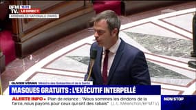 Masques: Olivier Véran annonce la relance de la distribution gratuite "à destination du public précaire"