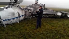 Crash de l'avion du PDG de Total: le mari d'une hôtesse de l'air ne croit pas à l'accident