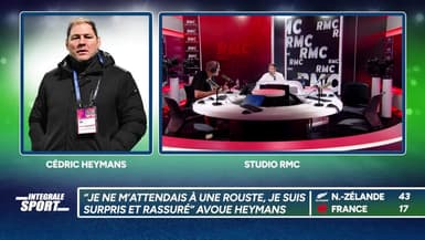 Nouvelle Zélande 43-17 France : "Je ne m'attendais pas à cette rouste" Heymans dépité (et optimiste)