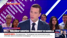 Présidentielle 2027: "Si nous gagnons les élections et que je suis amené à exercer des responsabilités au niveau national, je quitterai mon mandat de parlementaire", déclare Jordan Bardella (Rassemblement national)