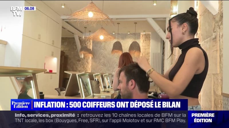 Face à l'inflation, 500 salons de coiffures ont fermé depuis le début de l'année