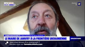 Ukraine: l'émotion du maire de Janvry de retour de la frontière 