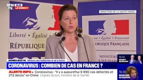 Coronavirus: "Il n'y a pas de nouveau cas" en France, selon Agnès Buzyn