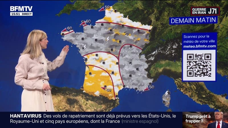 La météo pour ce dimanche 10 mai 2026